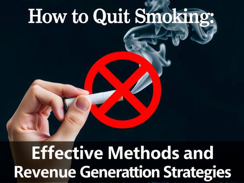 How to Quit Smoking: Effective Methods and Revenue Generation Strategies