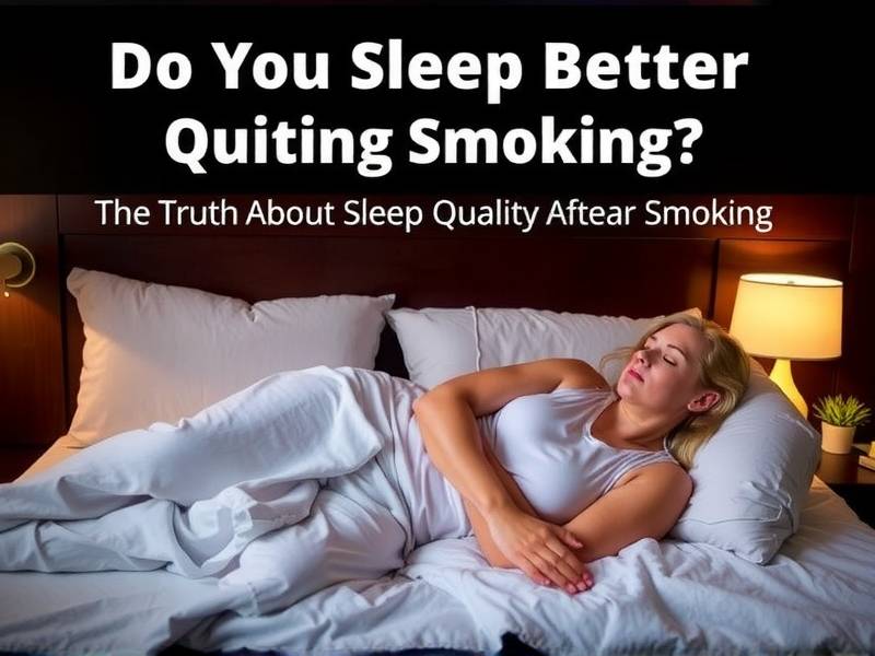 Do You Sleep Better After Quitting Smoking? The Truth About Sleep Quality and Smoking Cessation