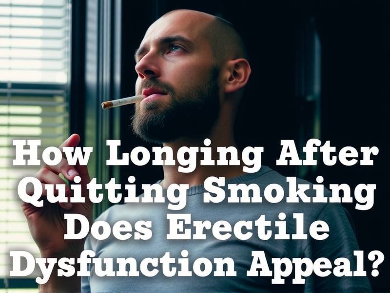 How Long After Quitting Smoking Does Erectile Dysfunction Appear?(1)