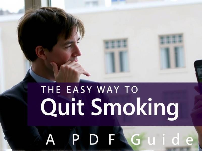 The Easy Way to Quit Smoking: A PDF Guide