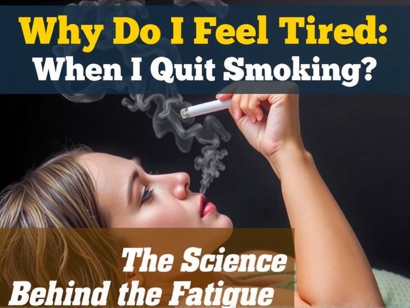 Why Do I Feel Tired When I Quit Smoking? The Science Behind the Fatigue