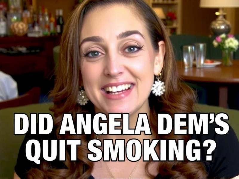 Did Angela Deem Quit Smoking?
