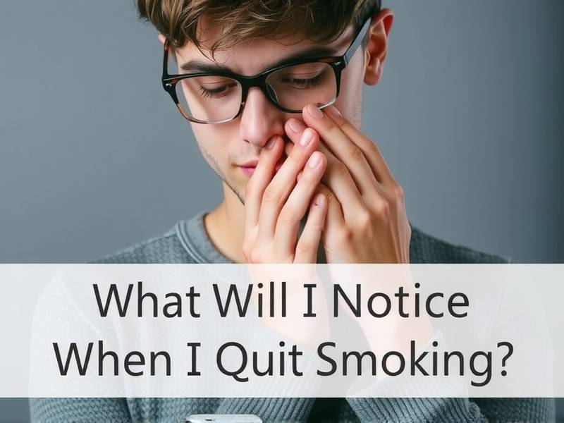 What Will I Notice When I Quit Smoking?