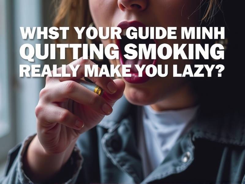 Does Quitting Smoking Really Make You Lazy?