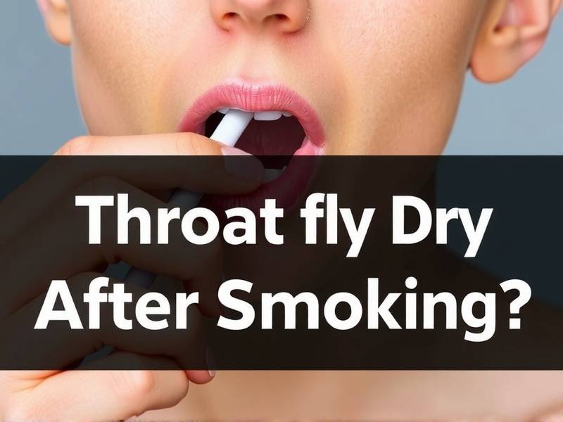 Why Is My Throat Dry After Quitting Smoking? The Science Behind the Dryness