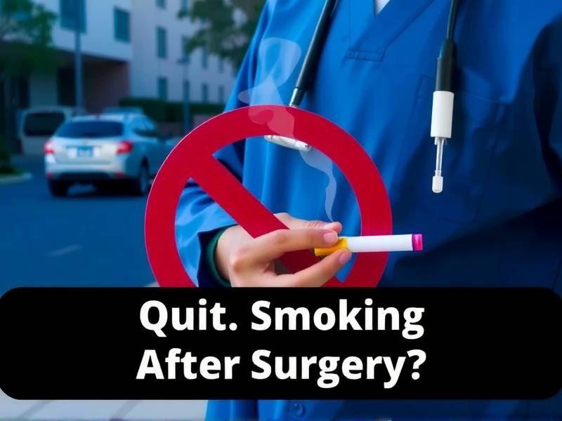 Why Do I Have to Quit Smoking After Surgery?