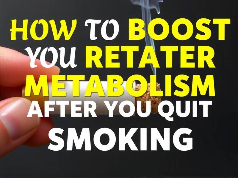 How to Boost Your Metabolism After You Quit Smoking: Tips and Tricks for a Faster Recovery