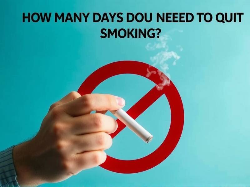 How Many Days Do You Need to Quit Smoking?