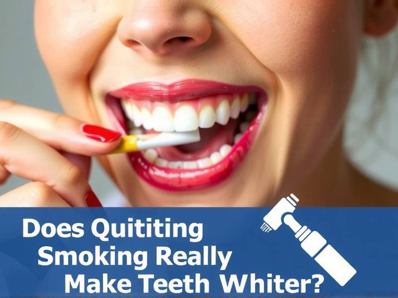 Does Quitting Smoking Really Make Teeth Whiter?