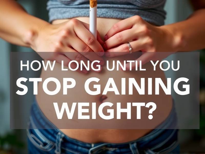 How Long Until You Stop Gaining Weight? Quit Smoking Today!