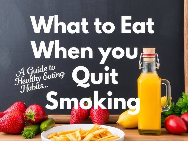 What to Eat When You Quit Smoking Weed: A Guide to Healthy Eating Habits