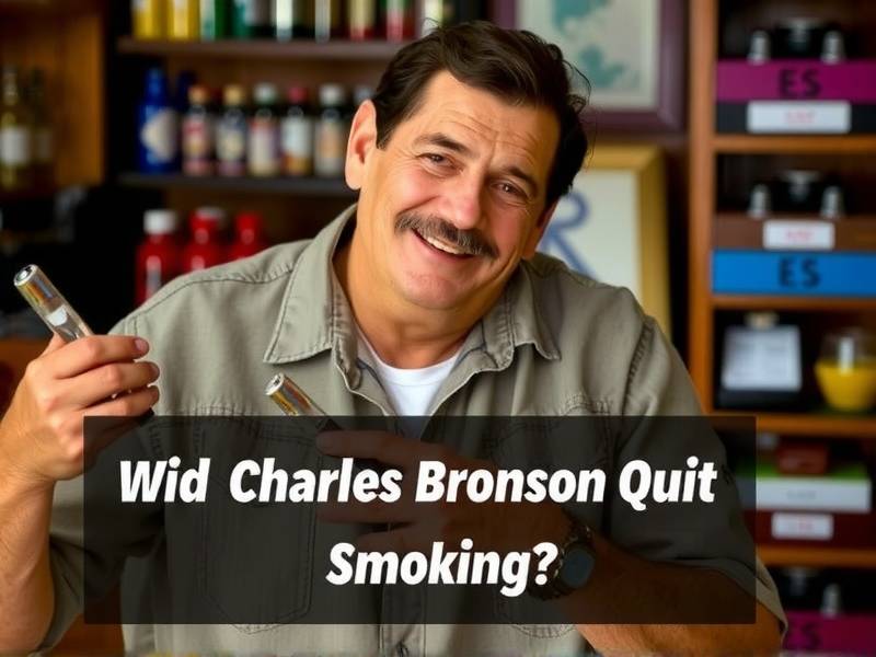 When Did Charles Bronson Quit Smoking?
