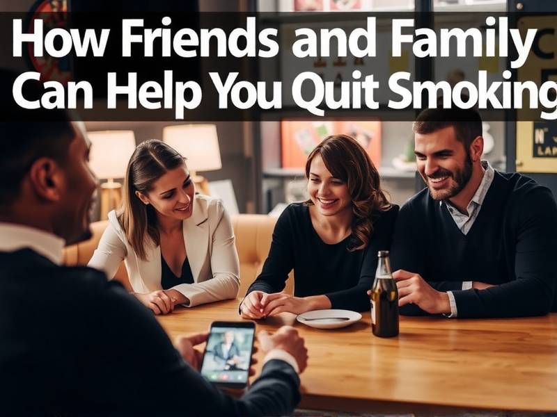 How Friends and Family Can Help You Quit Smoking