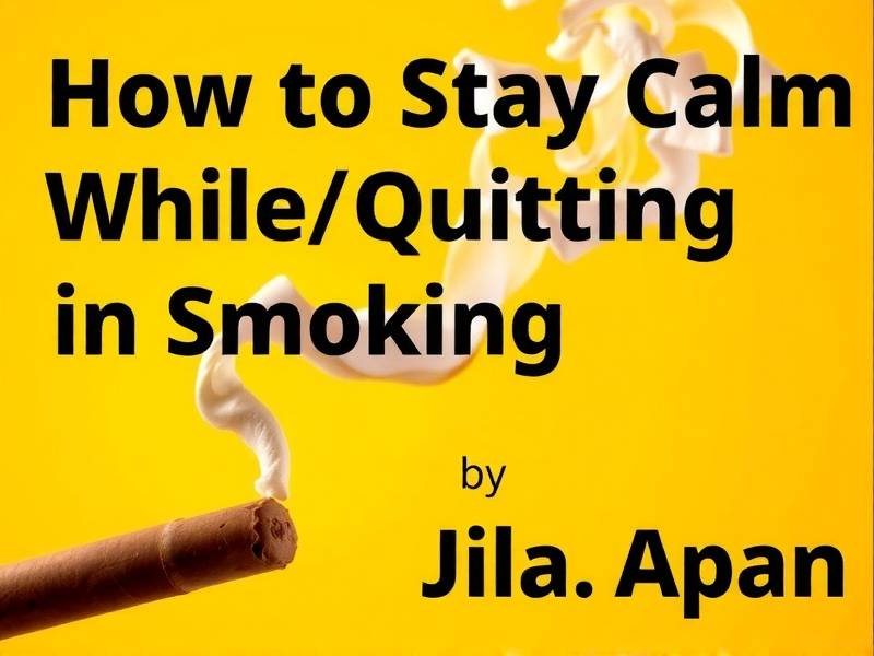 How to Stay Calm While Quitting Smoking
