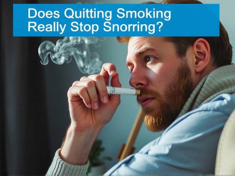 Does Quitting Smoking Really Stop Snoring?