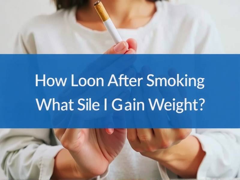 How Soon After Quitting Smoking Will I Gain Weight?