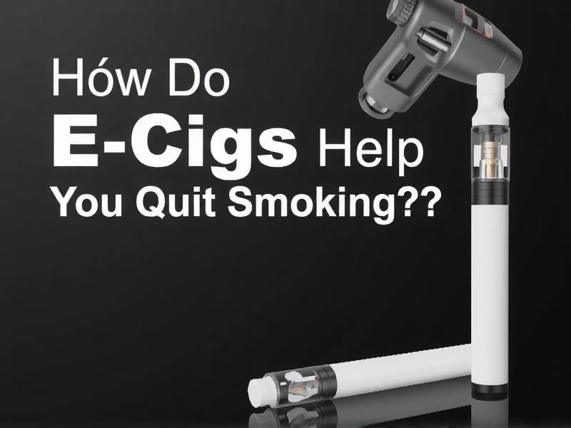 How Do E-Cigs Help You Quit Smoking?