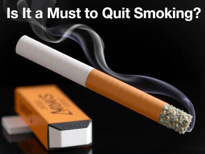 Is It a Must to Quit Smoking If You're Already Smoking?