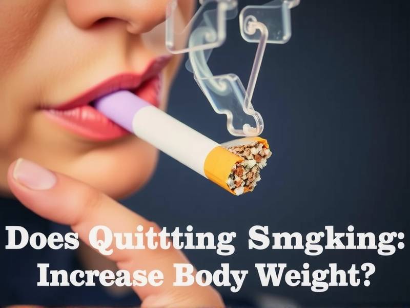 Does Quitting Smoking Really Increase Body Weight?