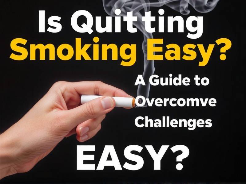 Is Quitting Smoking Easy? A Guide to Overcoming the Challenges