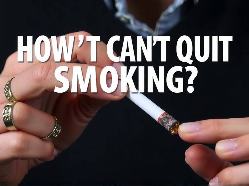Can't Quit Smoking? Here's What You Need to Know!