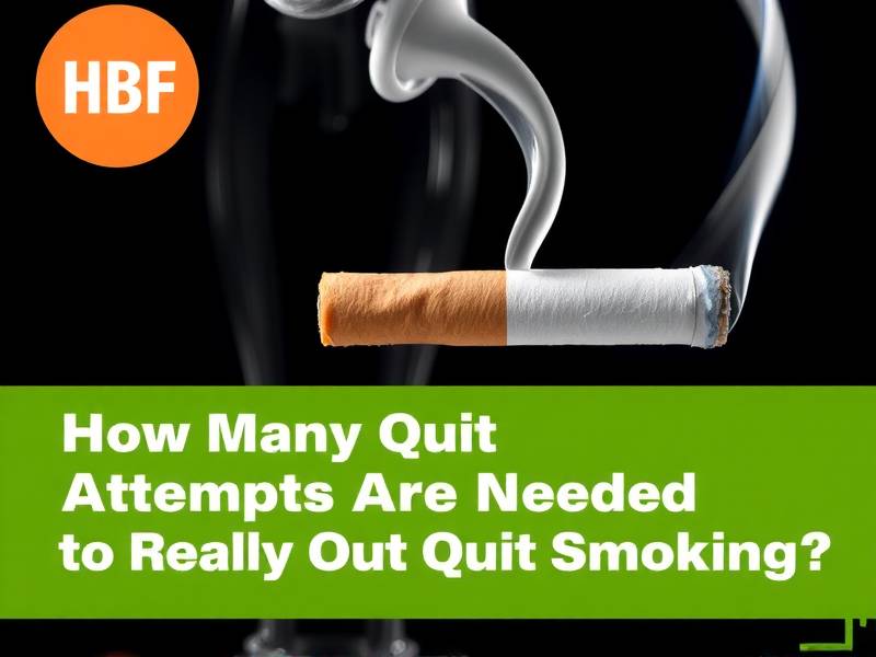How Many Quit Attempts Are Needed to Really Quit Smoking?