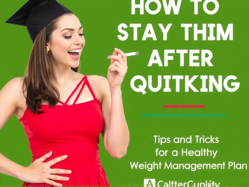 How to Stay Thin After Quitting Smoking: Tips and Tricks for a Healthy Weight Management Plan