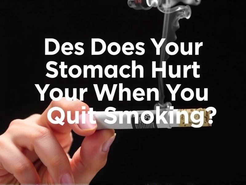 Does Your Stomach Hurt When You Quit Smoking Weed?