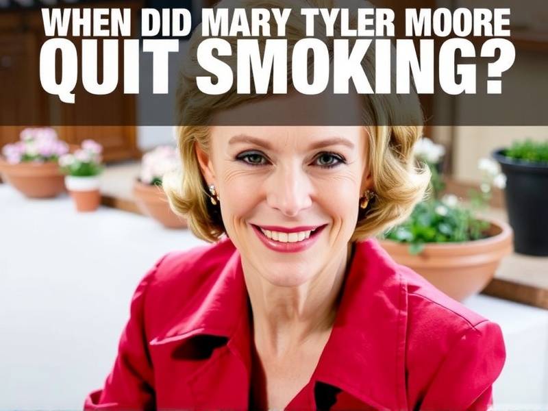 When Did Mary Tyler Moore Quit Smoking? The Inside Story of Her Life-Changing Decision