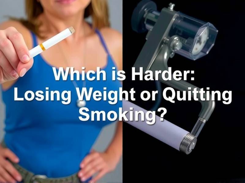 Which Is Harder: Losing Weight or Quitting Smoking?