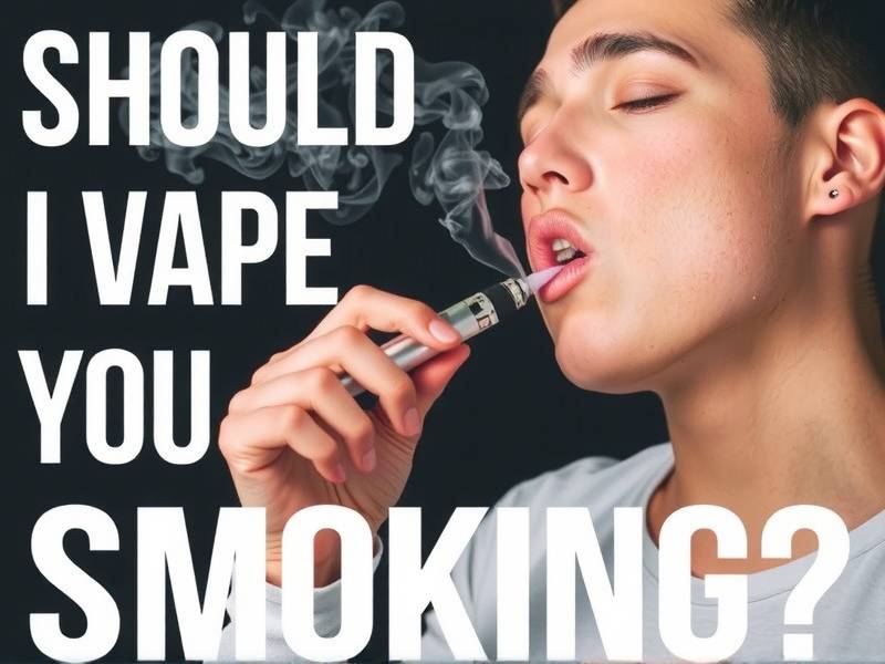 Should I Vape to Quit Smoking?