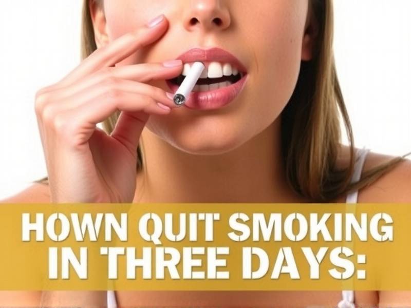 How to Quit Smoking in Three Days: A Step-by-Step Guide