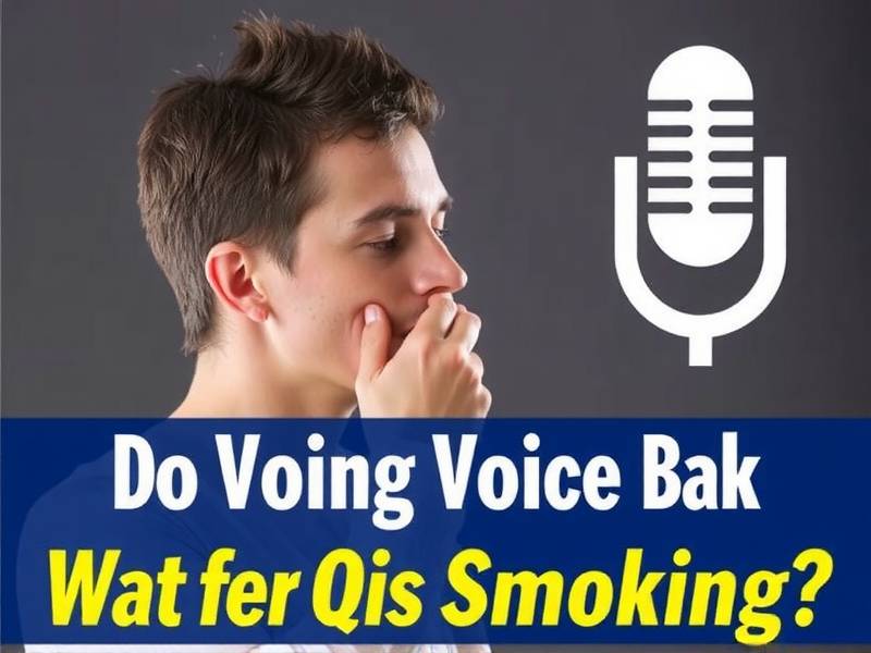Do You Get Your Voice Back After Quitting Smoking?