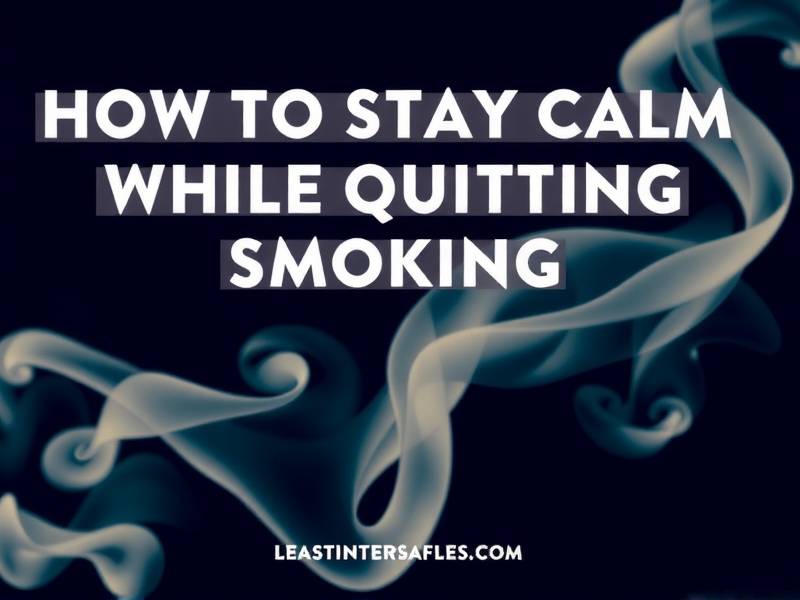 How to Stay Calm While Quitting Smoking: Tips and Strategies for a Smooth Transition