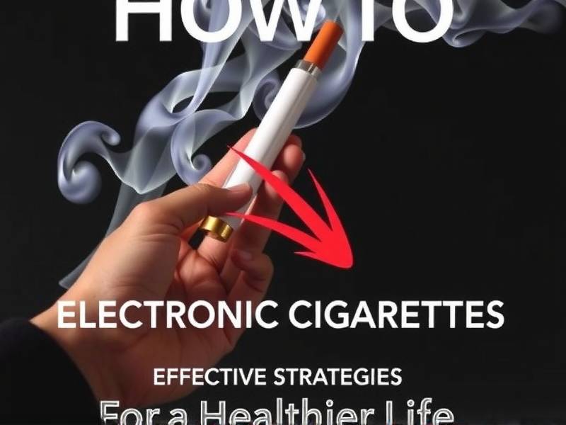 How to Quit Smoking Electronic Cigarettes: Effective Strategies for a Healthier Life