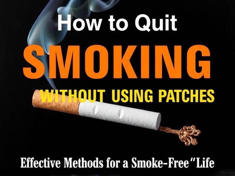 How to Quit Smoking Without Using Patches: Effective Methods for a Smoke-Free Life