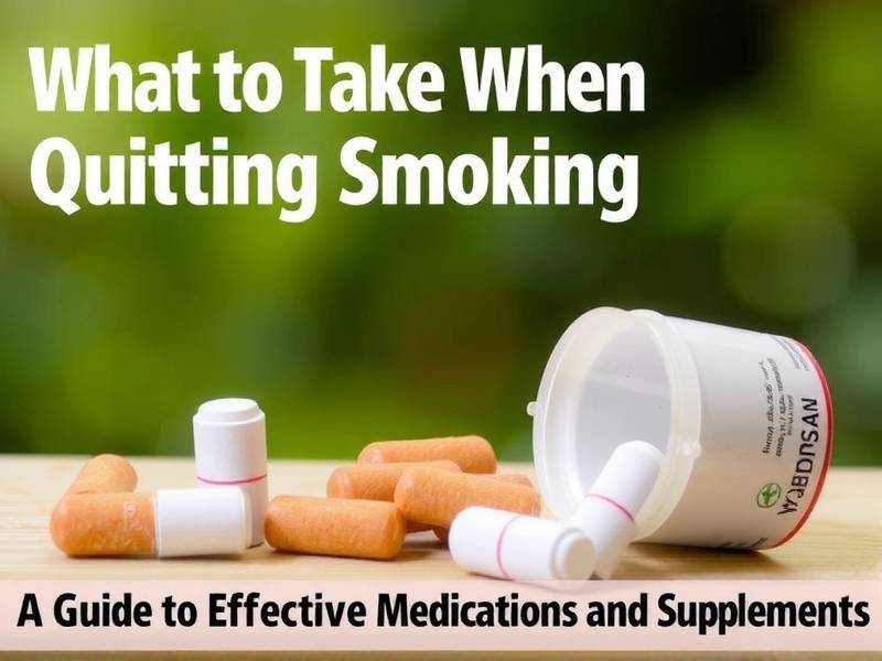 What to Take When Quitting Smoking: A Guide to Effective Medications and Supplements