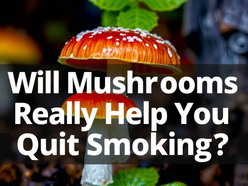 Will Mushrooms Really Help You Quit Smoking?
