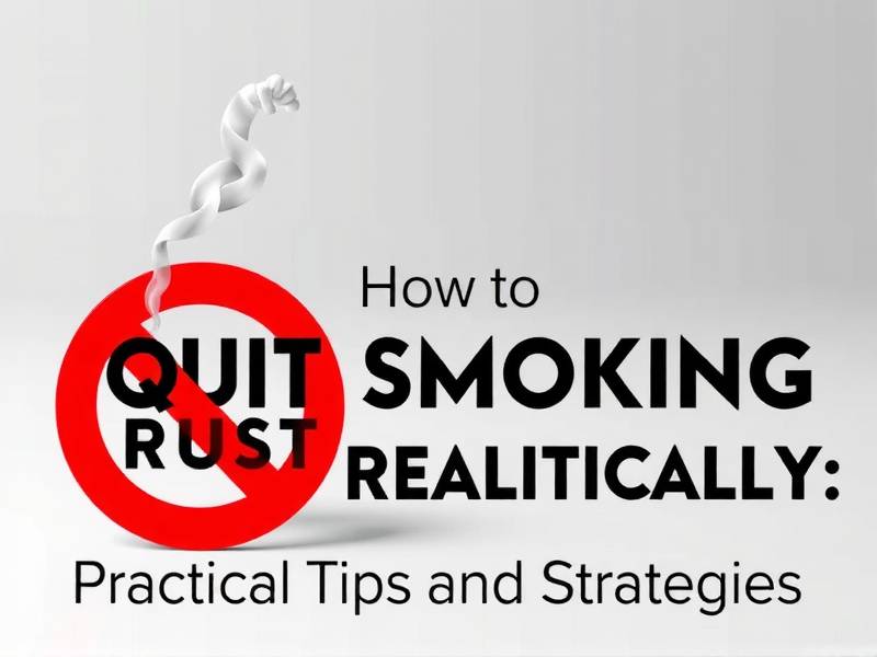 How to Quit Smoking Realistically: Practical Tips and Strategies