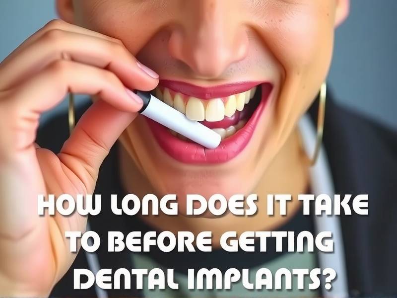 How Long Does It Take to Quit Smoking Before Getting Dental Implants?