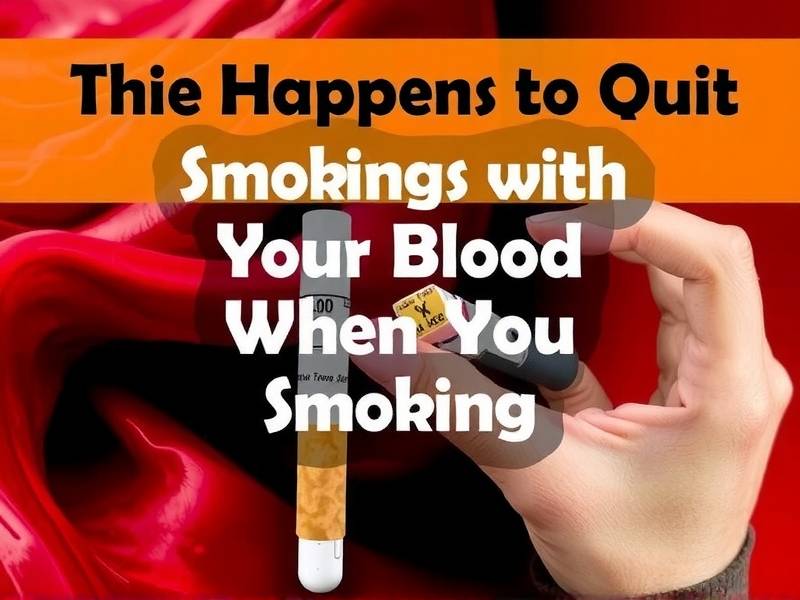 What Happens to Your Blood When You Quit Smoking?