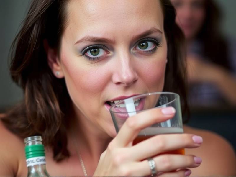 A Woman Takes a Stand: Vowing to Quit Smoking and Drinking