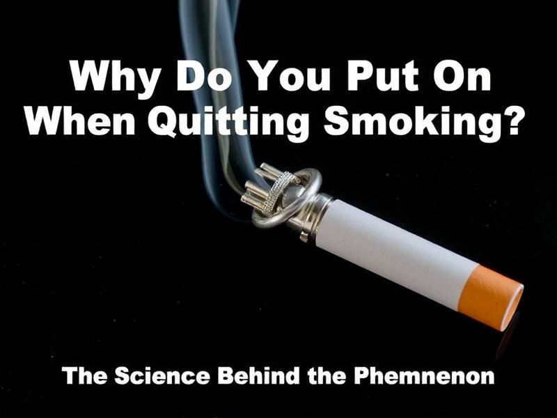 Why Do You Put On Weight When Quitting Smoking? The Science Behind the Phenomenon