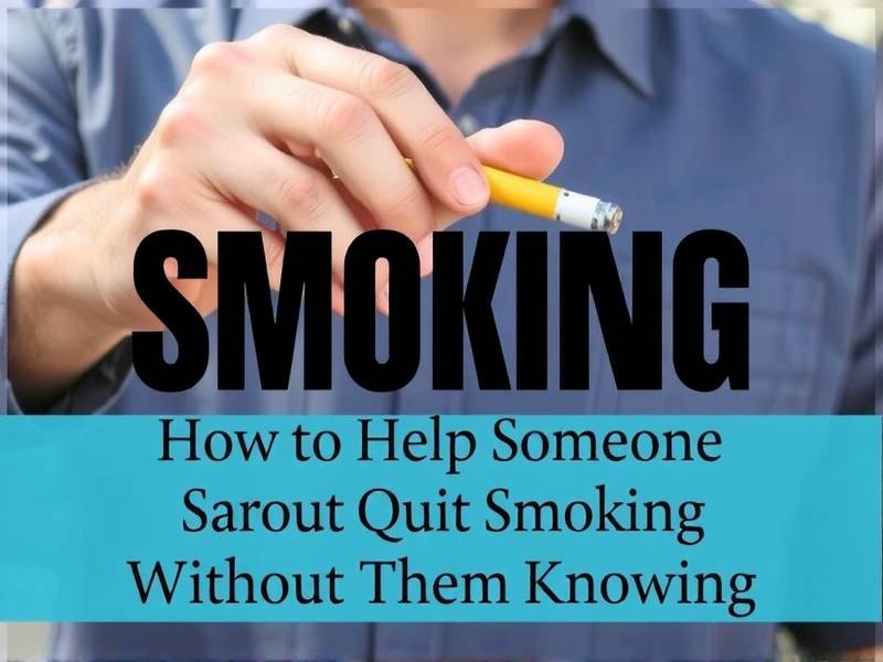 How to Help Someone Quit Smoking Without Them Knowing