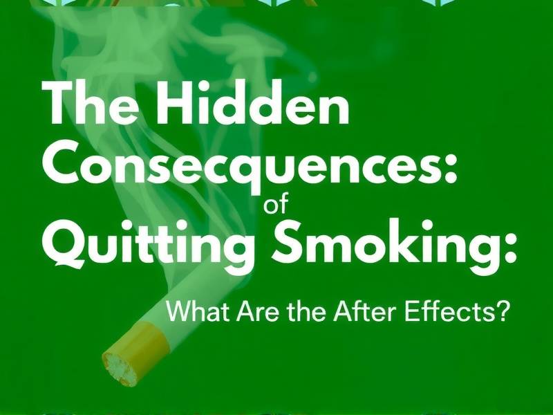 The Hidden Consequences of Quitting Smoking: What Are the After Effects?