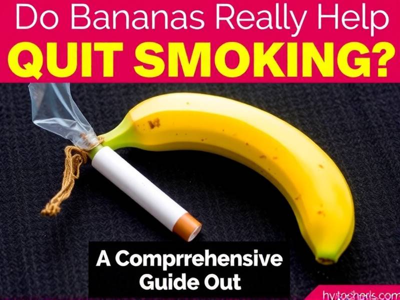 Do Bananas Really Help Quit Smoking? A Comprehensive Guide