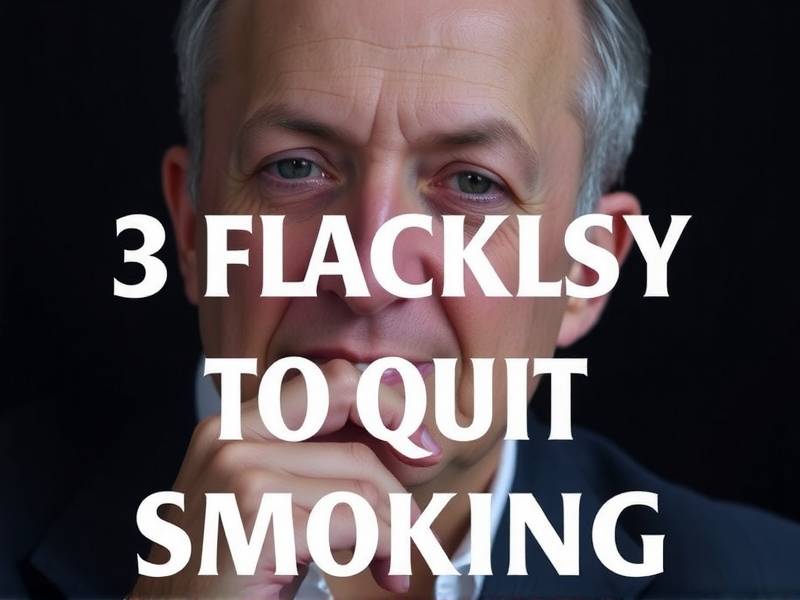 Here are three effective ways to quit smoking!