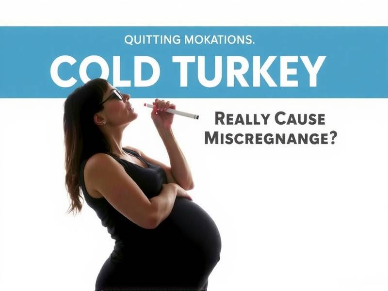 Can Quitting Smoking Cold Turkey Really Cause Miscarriage?