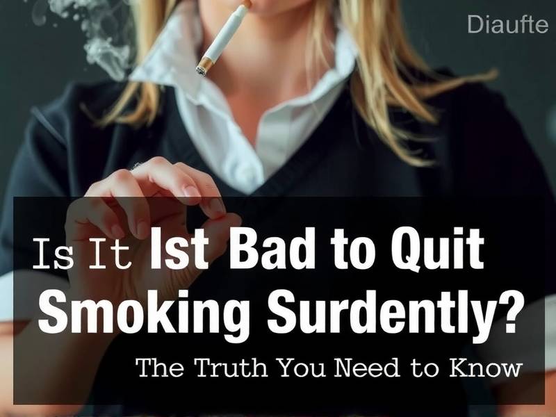 Is It Bad to Quit Smoking Suddenly? The Truth You Need to Know