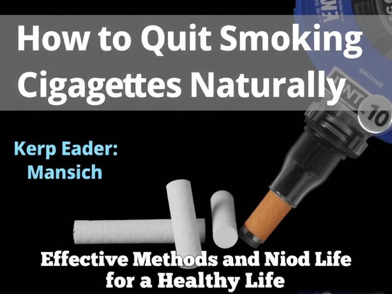 How to Quit Smoking Cigarettes Naturally: Effective Methods for a Healthy Life